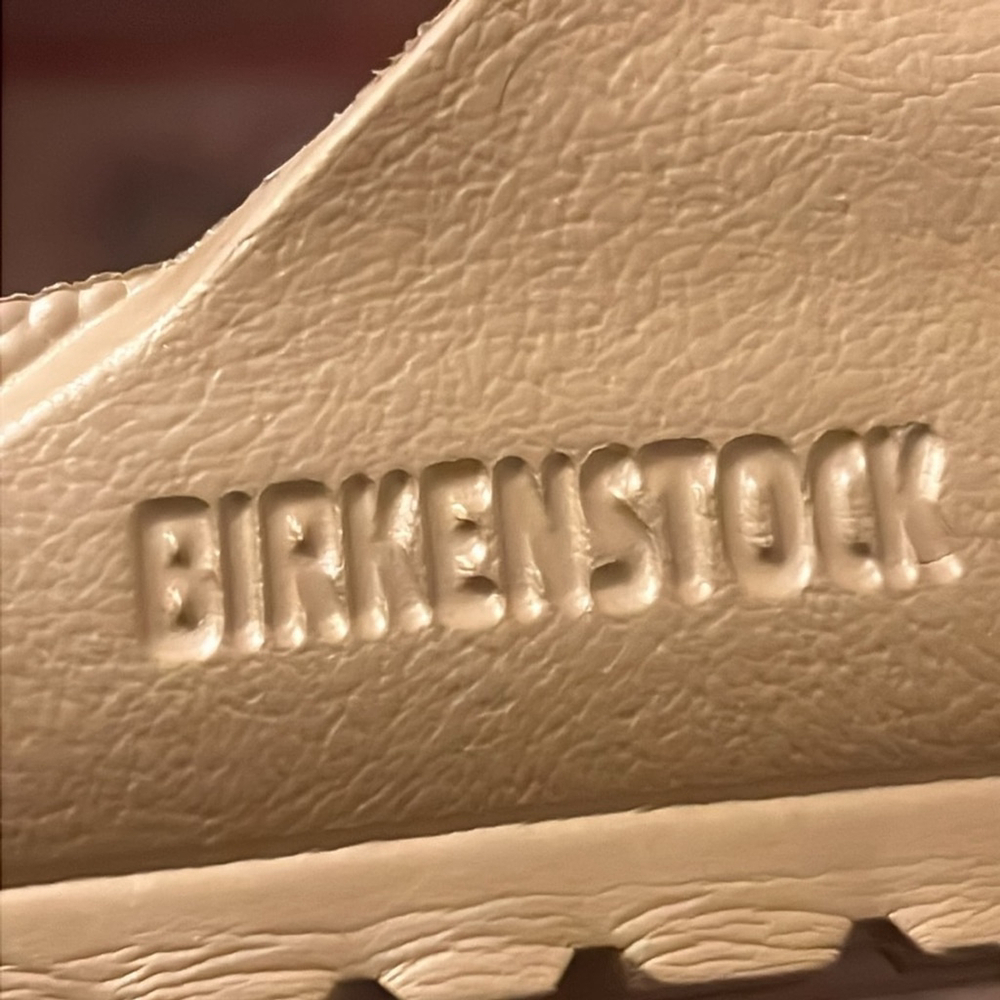 Birkenstock Arizona Eva Gold Sandals Shoes sz 8 - Picture 11 of 11